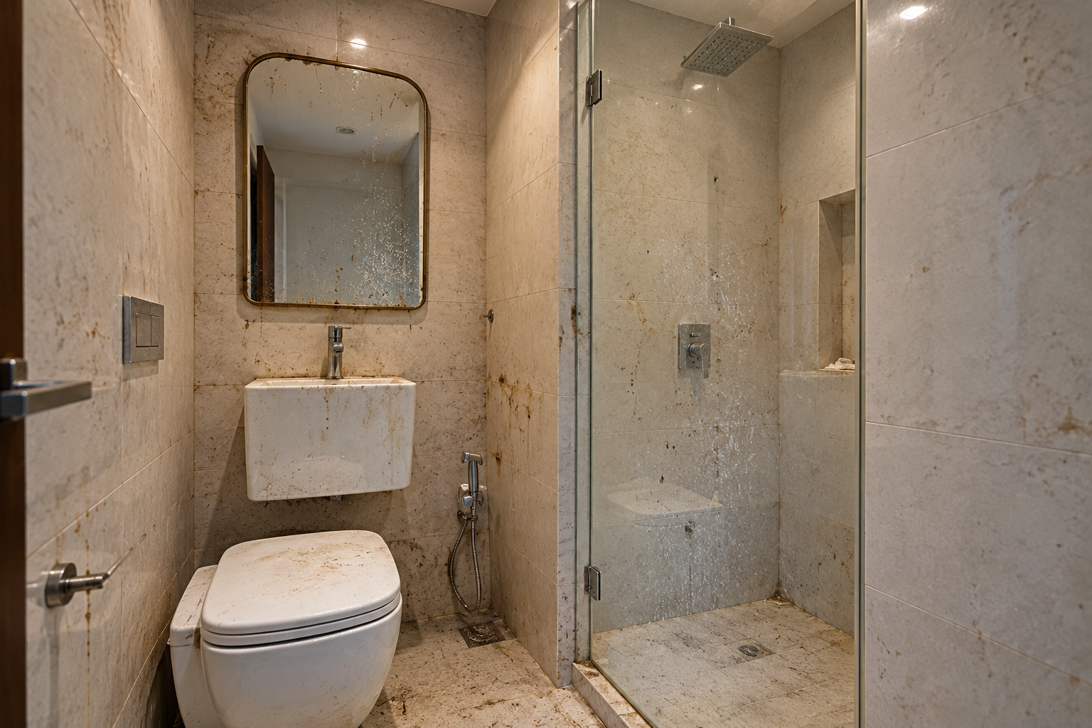Bathroom before upgrade